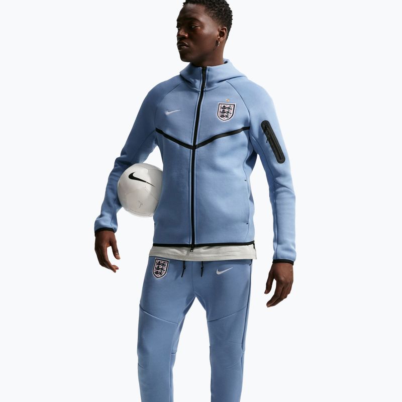 Pánské fotbalové kalhoty Nike England Tech Fleece Soccer Joggers work blue/white 4
