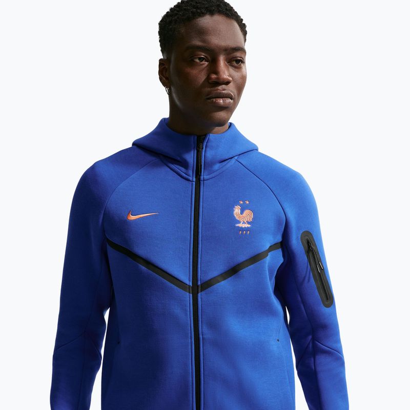 Pánská mikina Nike FFF Tech Fleece Windrunner Full Zip game royal/metallic copper 4
