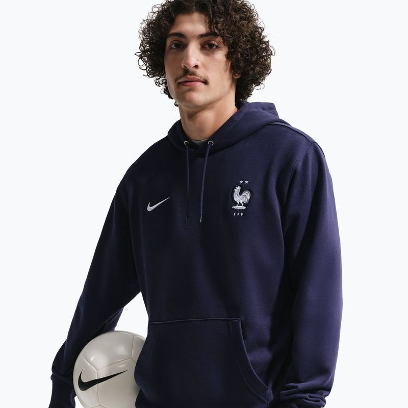 Pánská mikina Nike FFF Club French Terry blackened/white 4