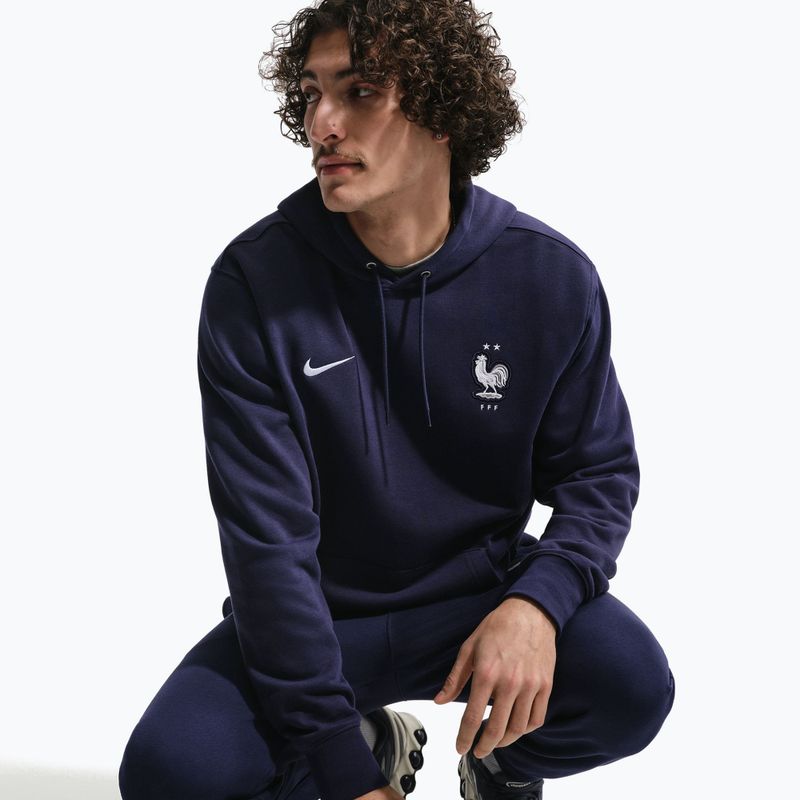 Pánská mikina Nike FFF Club French Terry blackened/white 6
