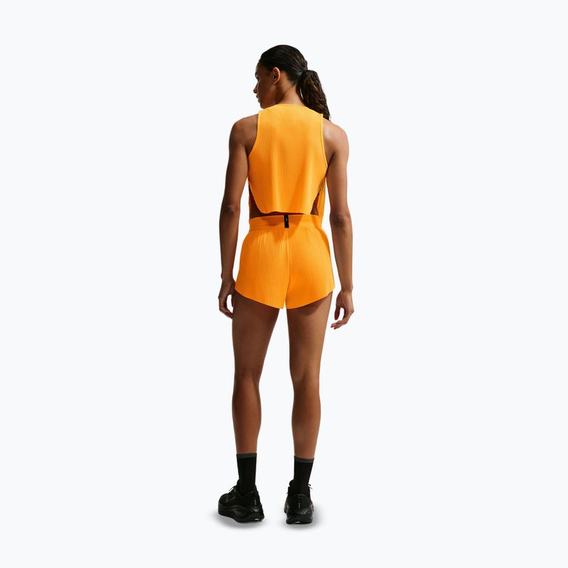 Dámské běžecké šortky Nike AeroSwift Dri-Fit ADV Mid-Rise 3" laser orange/black/white/black 3