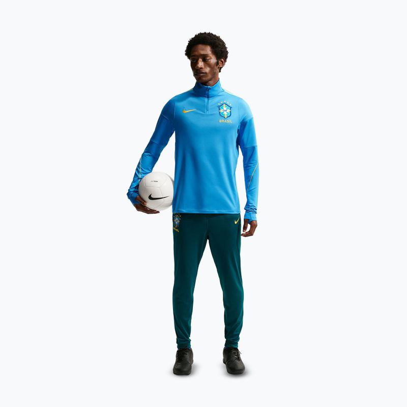 Pánské fotbalové kalhoty Nike Brazil Academy Pro Dri-Fit geode teal/light mint/midwest gold 2