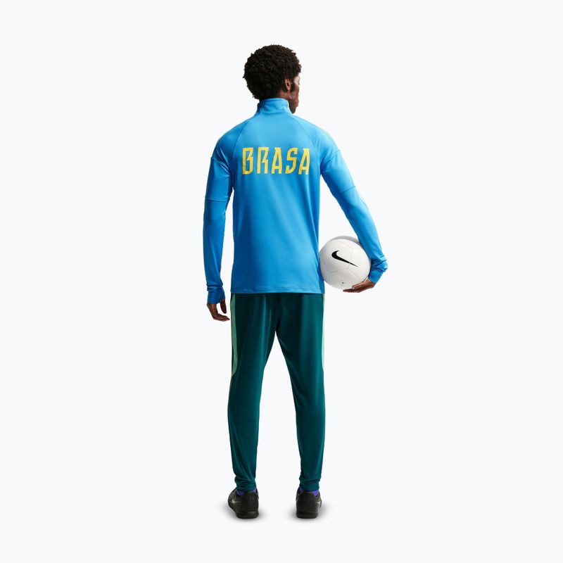 Pánské fotbalové kalhoty Nike Brazil Academy Pro Dri-Fit geode teal/light mint/midwest gold 3