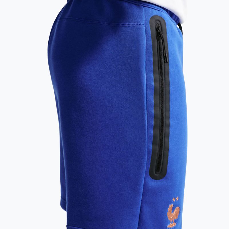 Pánské fotbalové šortky Nike FFF Tech Fleece game royal/metallic copper 4