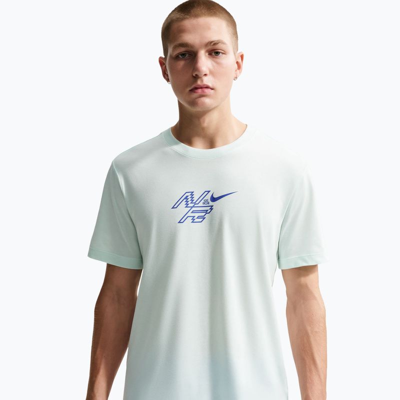 Pánské běžecké tričko Nike AeroSwift Dri-Fit barely green/lapis 4