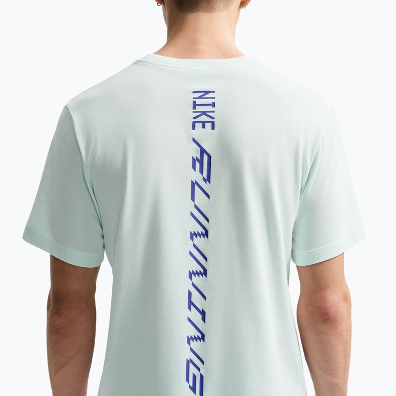Pánské běžecké tričko Nike AeroSwift Dri-Fit barely green/lapis 5