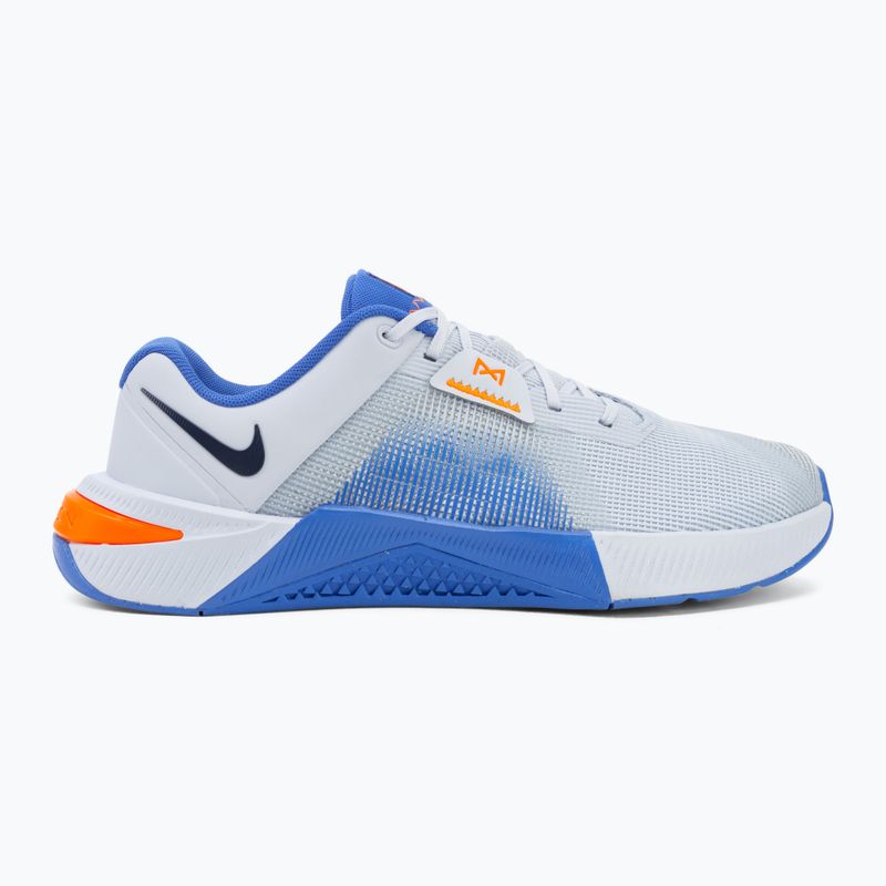 Pánské tréninkové boty Nike Metcon 10 football grey/blue crystal/midnight navy 2