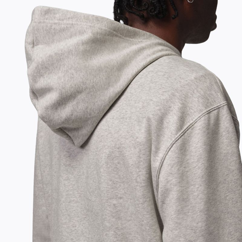 Pánská mikina  Jordan Pullover Hoodie grey heather/black 5