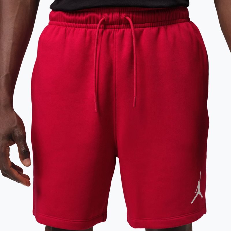 Pánské šortky Jordan Fleece gym red/white 3