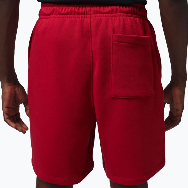 Pánské šortky Jordan Fleece gym red/white 4