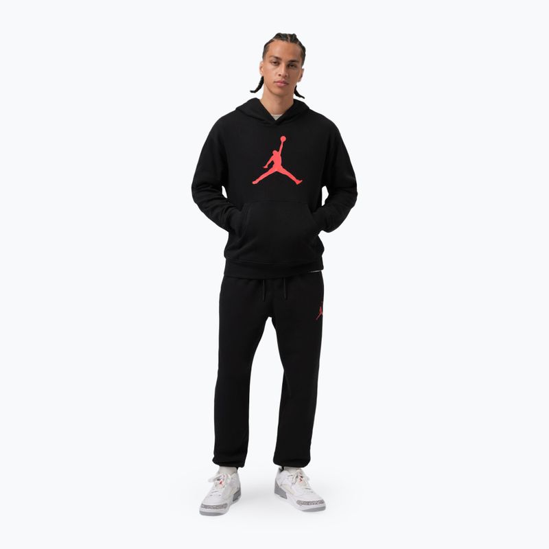Spodnie męskie  Nike Jordan black/gym red 2