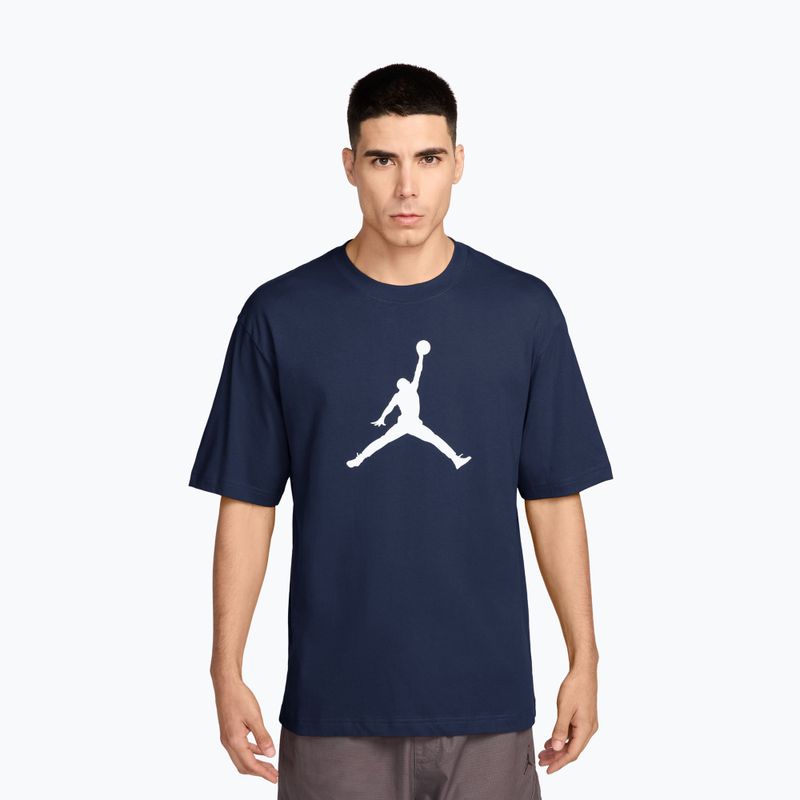 Pánské tričko Nike Jordan midnight navy/white