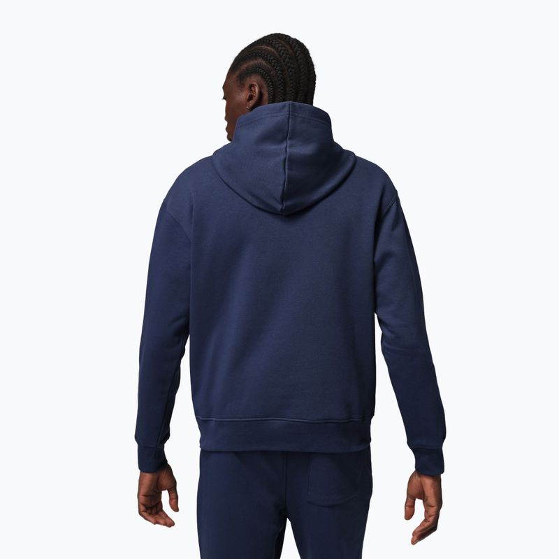 Pánská mikina Nike Jordan Pullover Hoodie midnight navy/white 3
