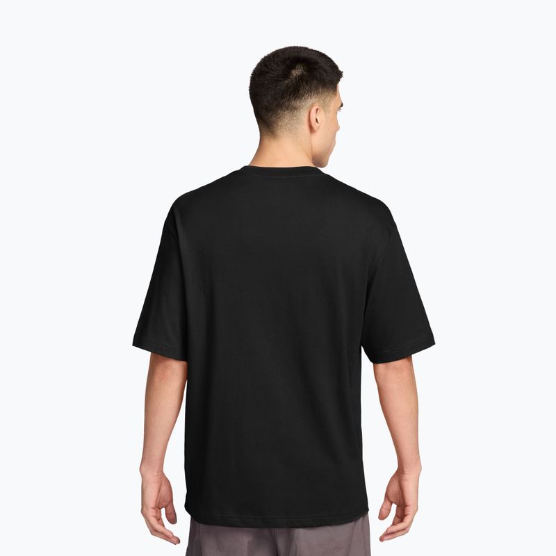 Pánské tričko na lezení Jordan black/gym red 2