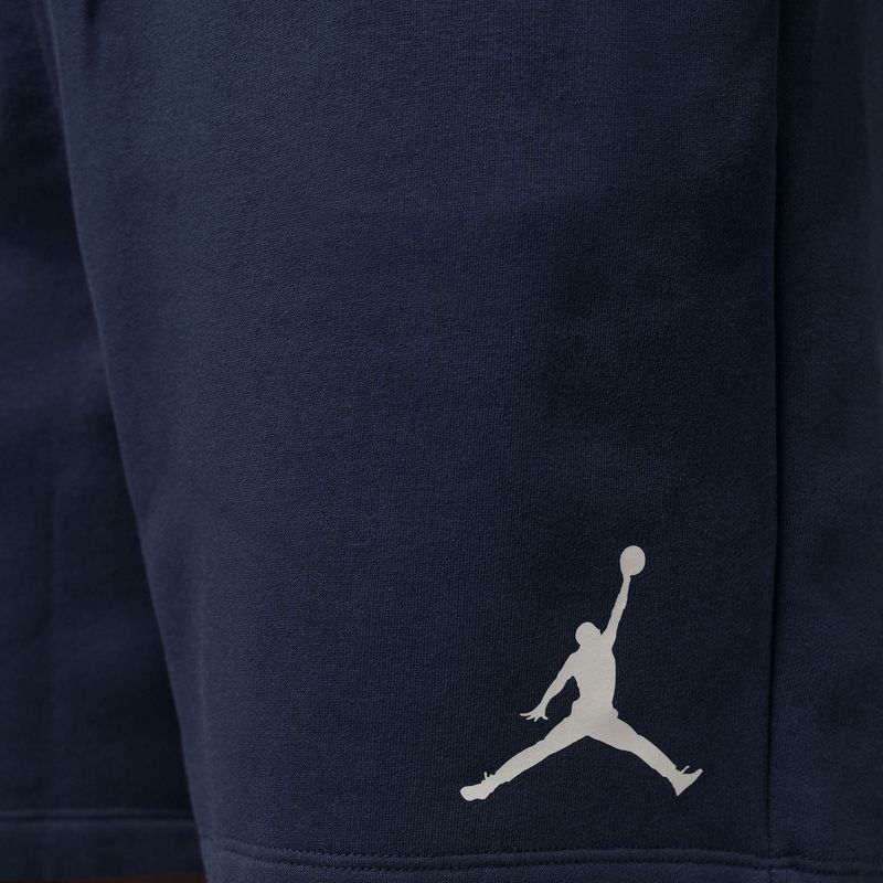 Pánské šortky Jordan Fleece midnight navy/white 7
