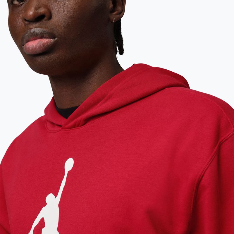 Pánská mikina Nike Jordan Pullover Hoodie gym red/white 5
