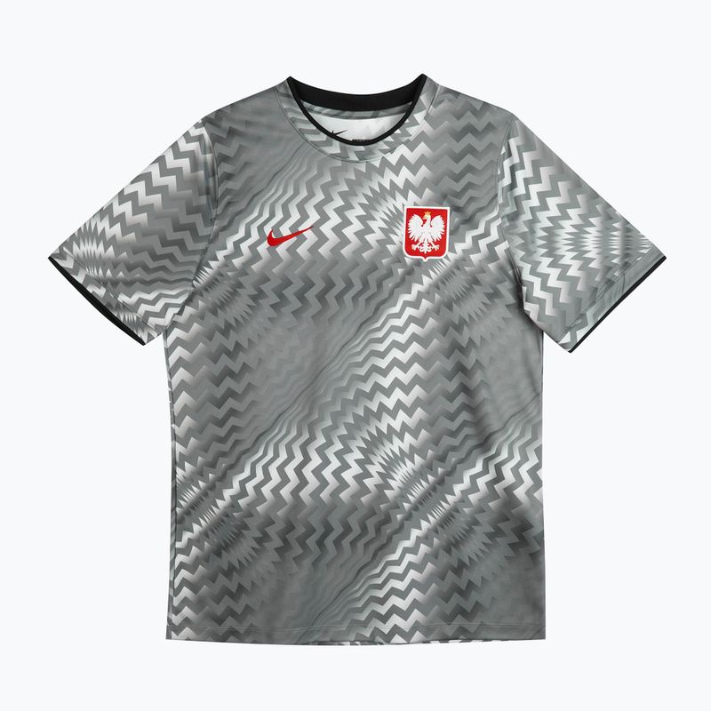 Pánské fotbalové tričko Nike Dri-Fit Poland Pre-Match 2026 pure platinum/cool grey 3