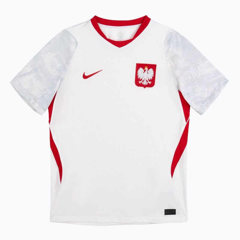 Pánské fotbalové tričko Nike Dri-Fit Poland Stadium Home 2026 white/field silver 3