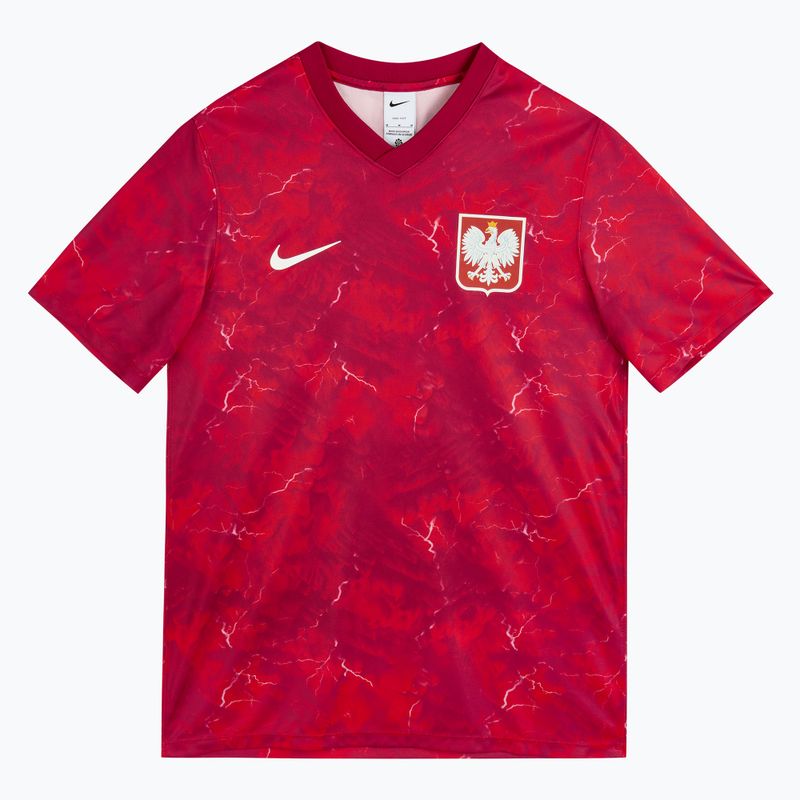 Pánské fotbalové tričko Nike Dri-Fit Poland Away 2026 noble red/sport red 3