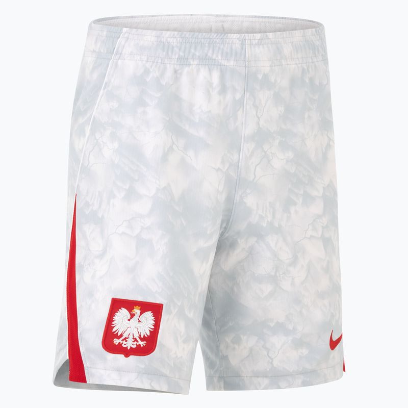 Pánské fotbalové šortky Nike Dri-Fit Poland Stadium Home white/field silver 3