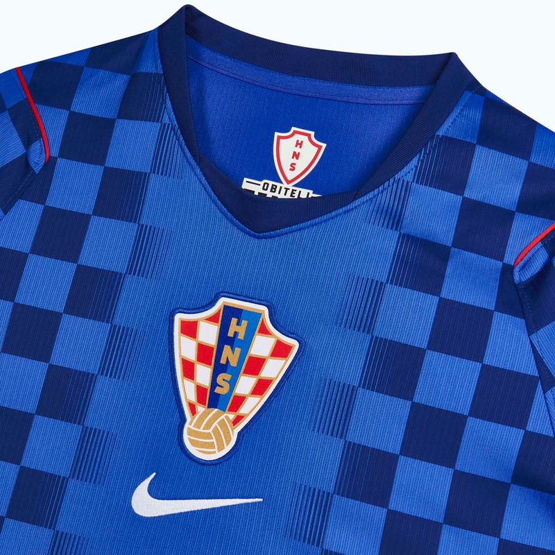 Pánské fotbalové tričko Nike Dri-Fit Croatia Stadium Away 2026 deep royal blue/hyper royal 4