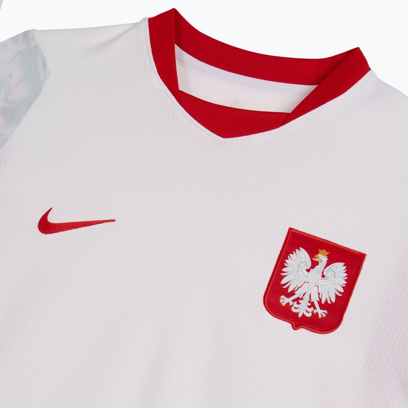 Dámské fotbalové tričko Nike Dri-Fit Poland Stadium Home 2026 white/field silver 5