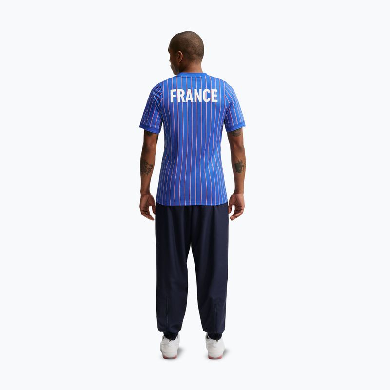Pánské fotbalové tričko Nike FFF Academy Pro Pre-Match game royal/university red/white 3