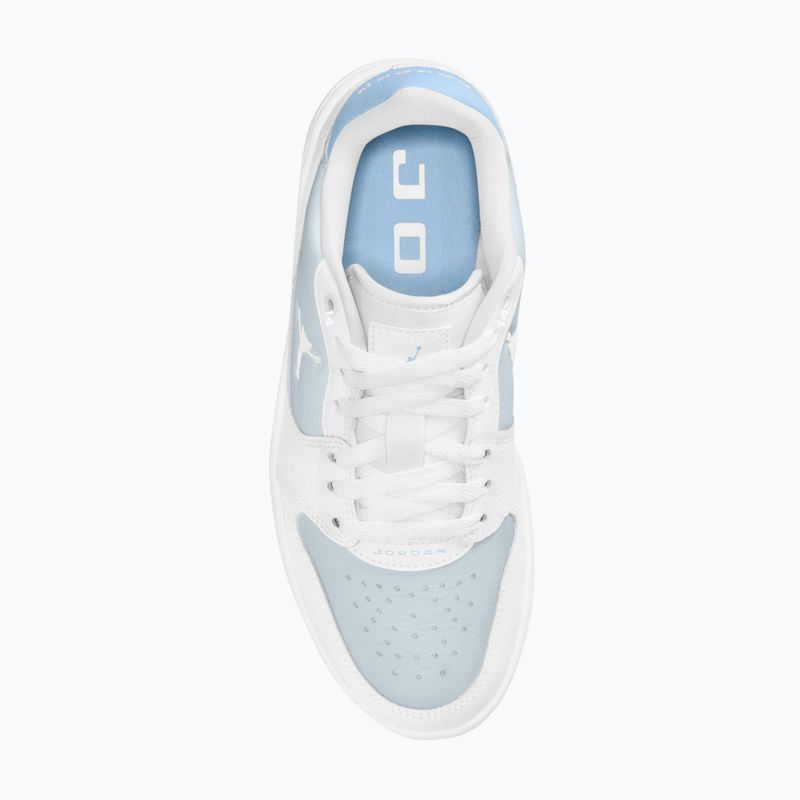 Dámské boty  Jordan Court Connect Low white/aura/psychic blue 4