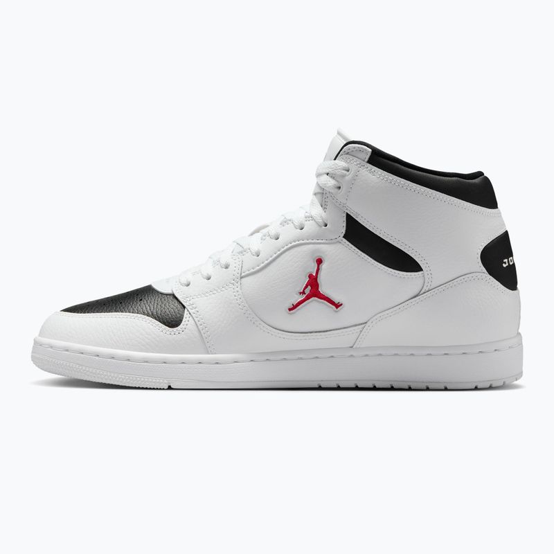 Pánské boty Jordan Court Connect Mid white/black/gym red 2