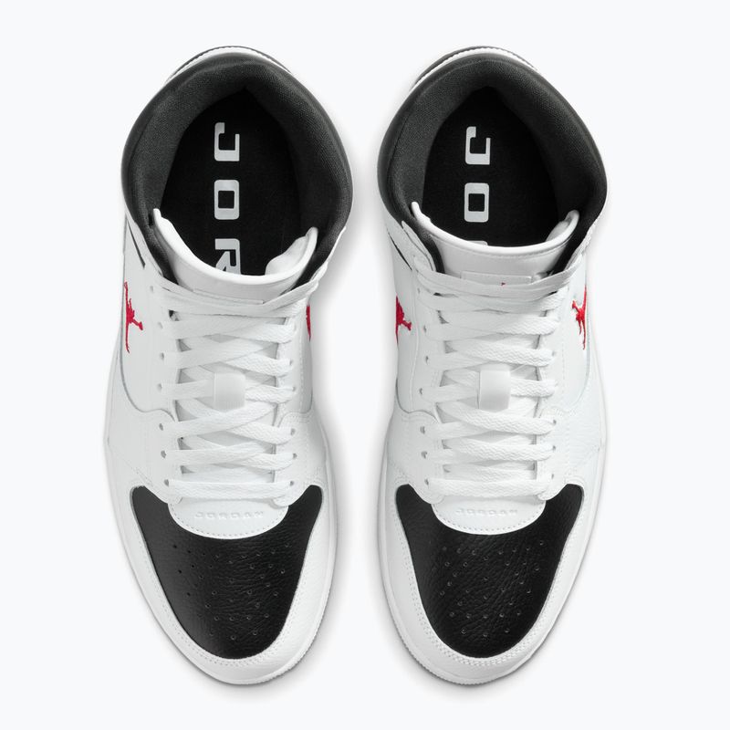 Pánské boty Jordan Court Connect Mid white/black/gym red 4