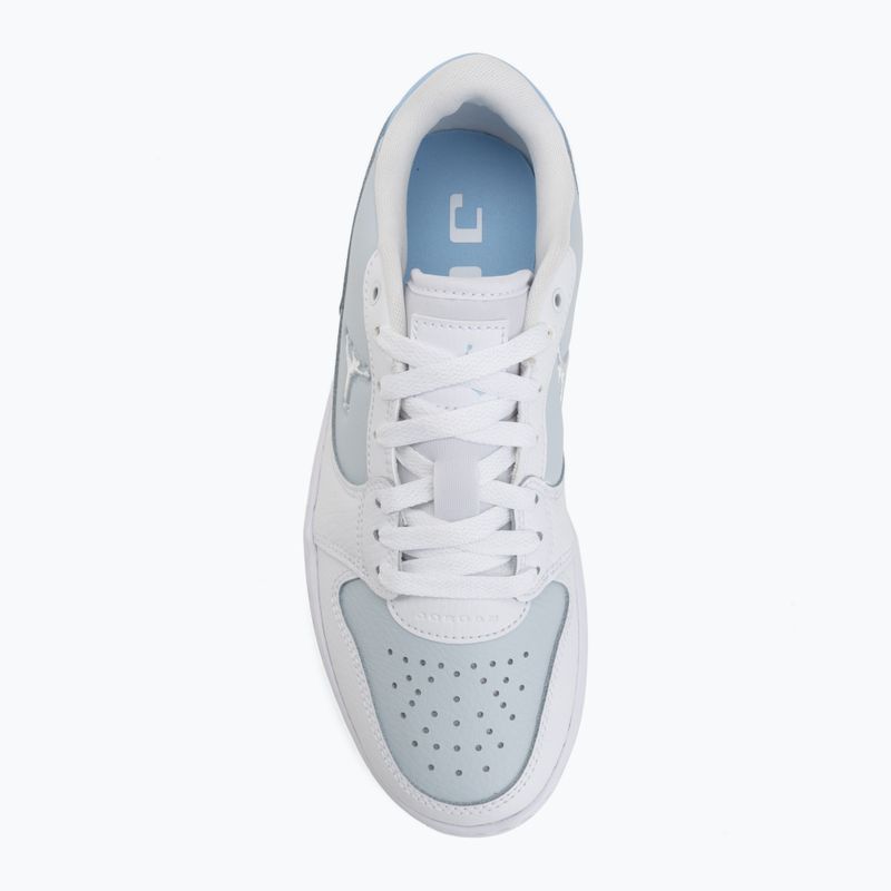 Dámské boty Jordan Court Connect Low white/aura/psychic blue 5