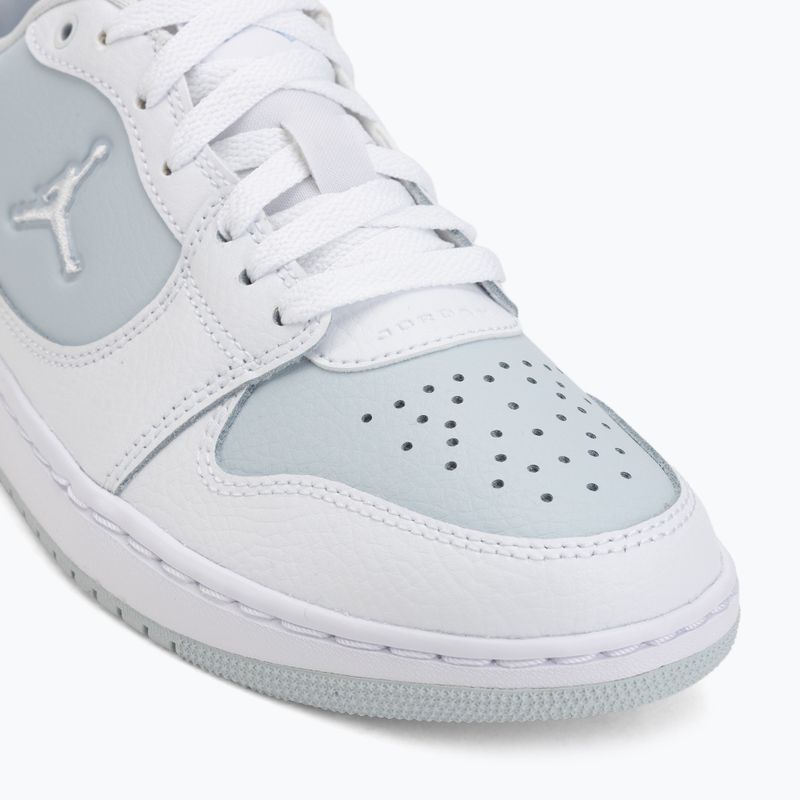 Dámské boty Jordan Court Connect Low white/aura/psychic blue 7