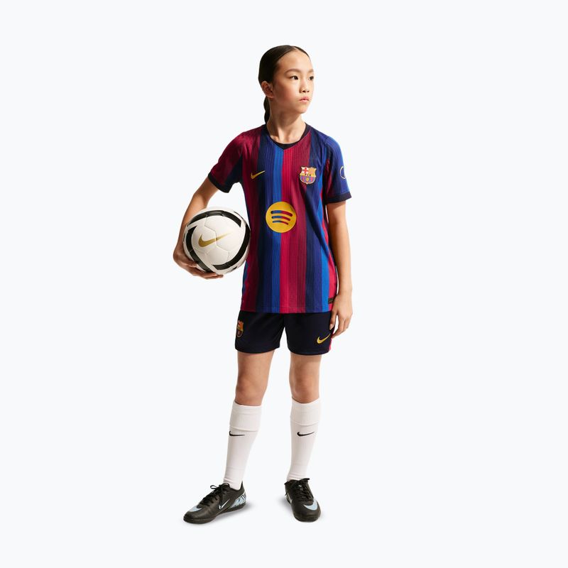 Dětské fotbalové tričko Nike FC Barcelona Dri-Fit ADV Match deep garnet/blue void 5