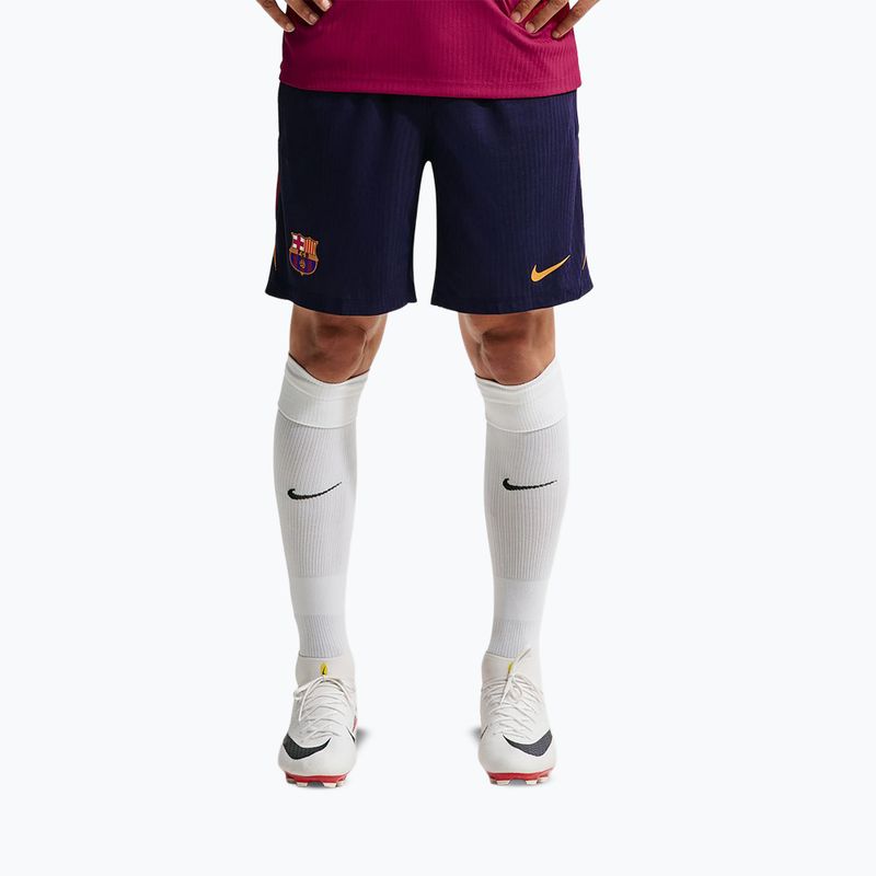 Dětské fotbalové šortky Nike FC Barcelona Dri-Fit ADV Strike Elite blackened blue/noble red/mineral yellow