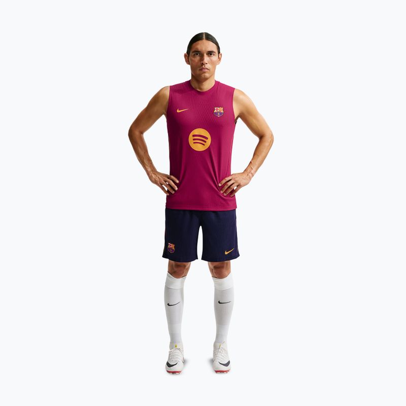 Dětské fotbalové šortky Nike FC Barcelona Dri-Fit ADV Strike Elite blackened blue/noble red/mineral yellow 2