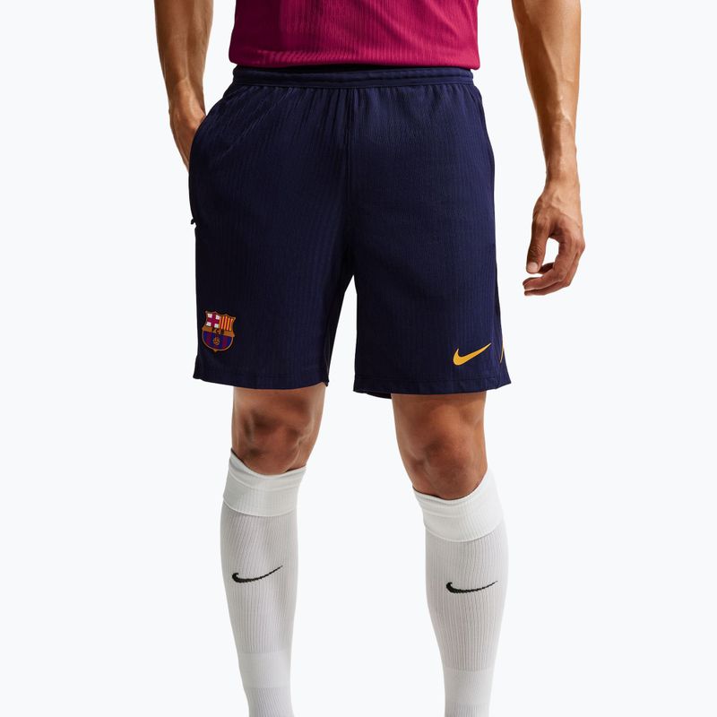 Dětské fotbalové šortky Nike FC Barcelona Dri-Fit ADV Strike Elite blackened blue/noble red/mineral yellow 5