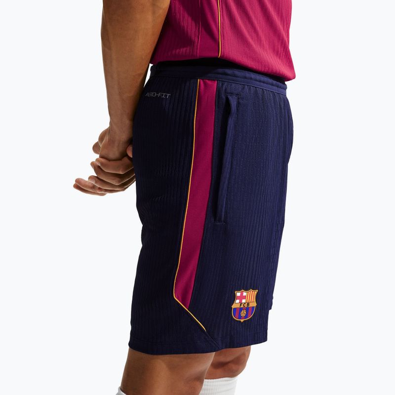 Dětské fotbalové šortky Nike FC Barcelona Dri-Fit ADV Strike Elite blackened blue/noble red/mineral yellow 6