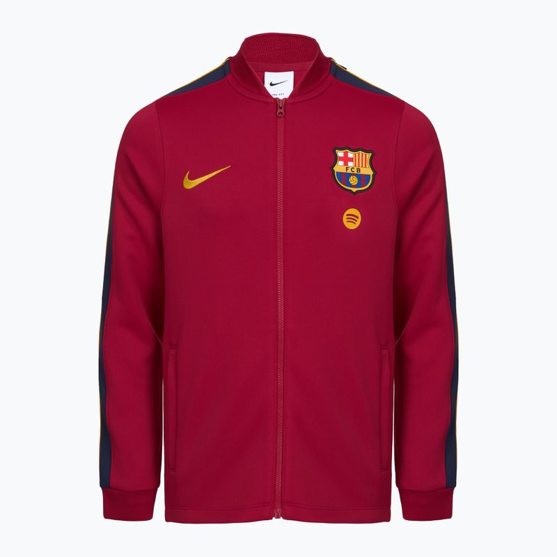 Dětská fotbalová tepláková souprava Nike FC Barcelona Strike Dri-Fit Soccer Knit noble red/blackened blue 3