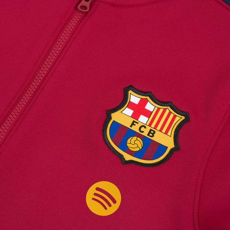 Dětská fotbalová tepláková souprava Nike FC Barcelona Strike Dri-Fit Soccer Knit noble red/blackened blue 5