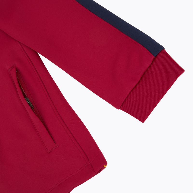 Dětská fotbalová tepláková souprava Nike FC Barcelona Strike Dri-Fit Soccer Knit noble red/blackened blue 7