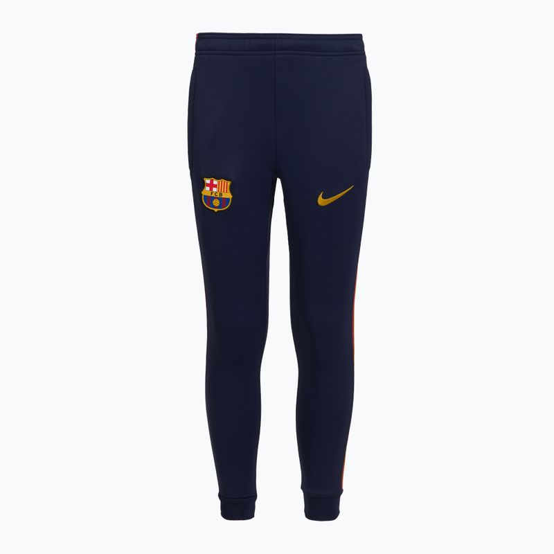 Dětská fotbalová tepláková souprava Nike FC Barcelona Strike Dri-Fit Soccer Knit noble red/blackened blue 8