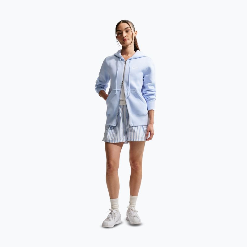 Dámská mikina  Nike Sportswear Phoenix Fleece Full Zip hydrogen blue/sail 2