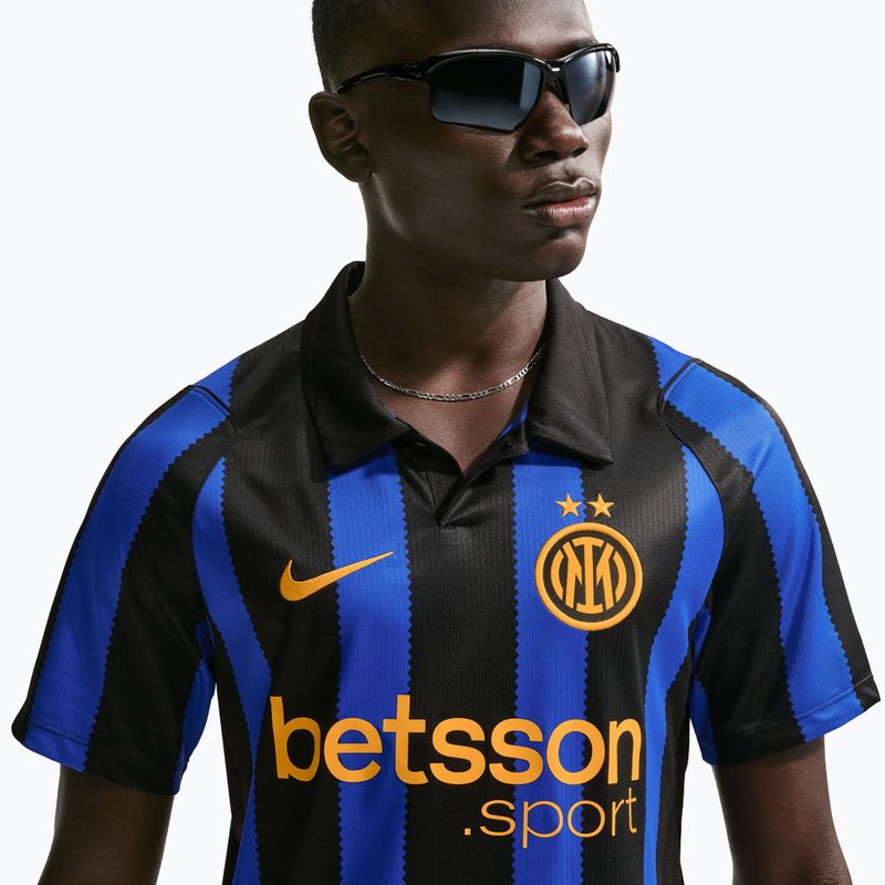 Pánské fotbalové tričko Nike Inter Milan Dri-Fit Stadium Home lyon blue/black/university gold 5