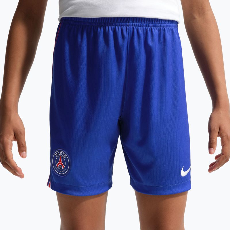 Dětské fotbalové šortky Nike Paris Saint-Germain Dri-Fit Stadium old royal/white 8