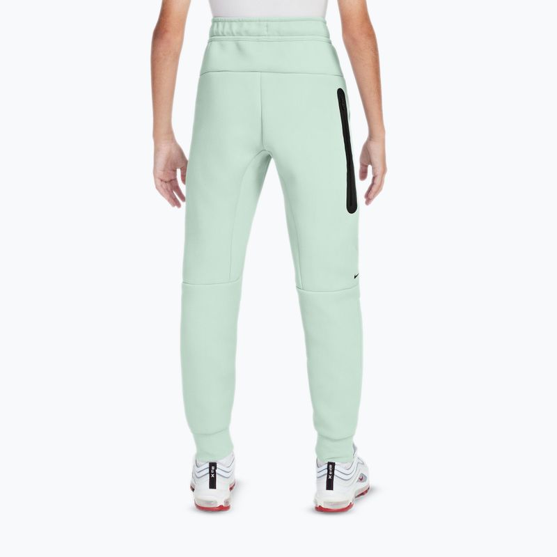 Dětské kalhoty Nike Sportswear Tech Fleece barely green/black/black 2