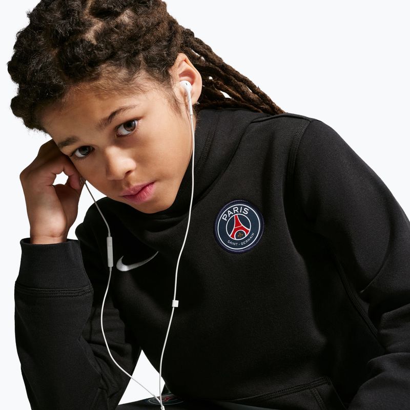 Dětská mikina Nike Paris Saint-Germain Club black/white 6