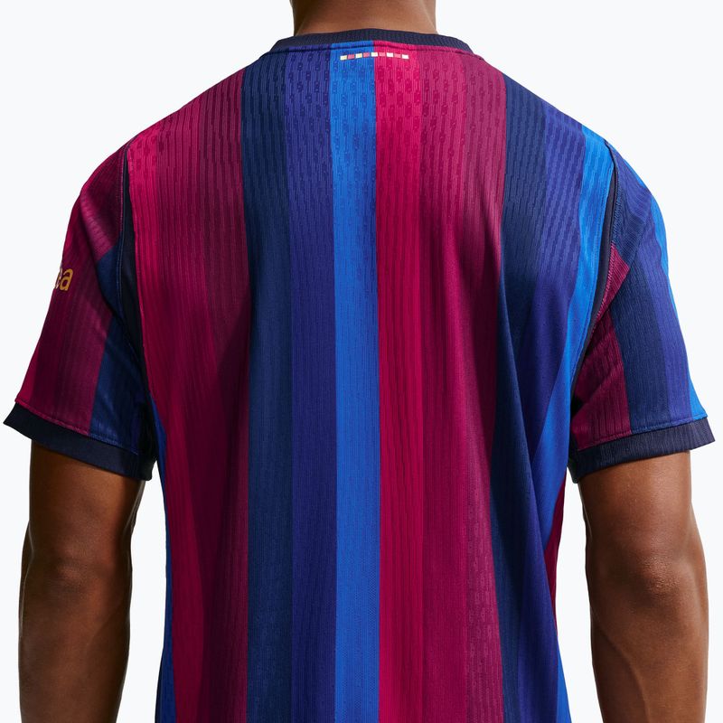 Pánské fotbalové tričko Nike FC Barcelona Dri-Fit ADV Match deep garnet/blue void 5