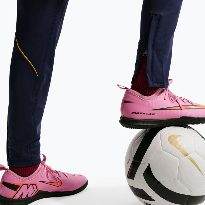 Dětské fotbalové kalhoty Nike FC Barcelona Strike Dri-Fit blackened blue/noble red/yellow 8