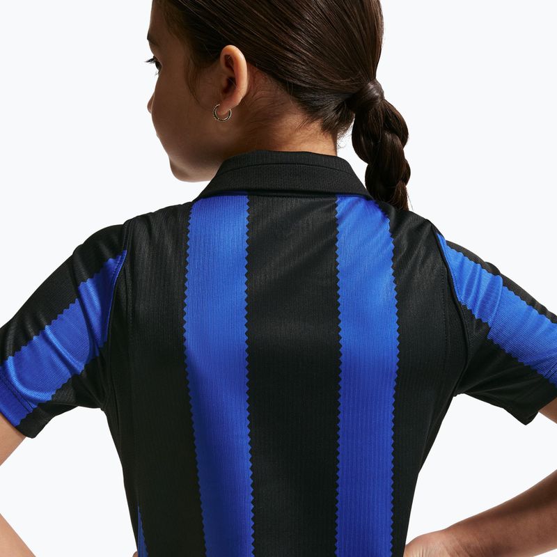 Dětské fotbalové tričko Nike Inter Milan Dri-Fit Stadium Home lyon blue/black/university gold 8