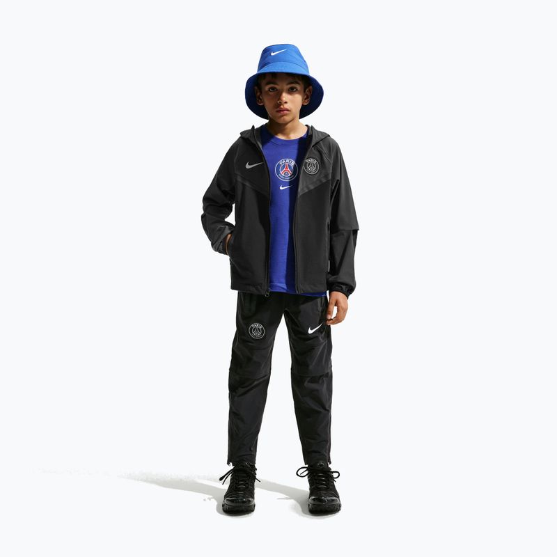Dětské fotbalové kalhoty Nike Paris Saint-Germain Tech Tech Woven black/white 2